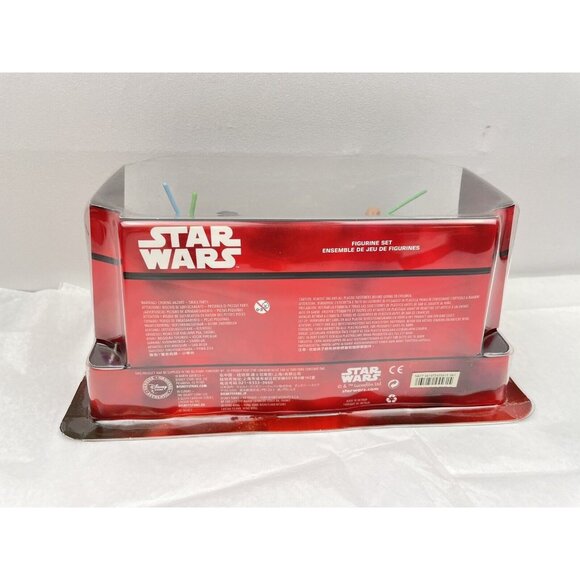 Disney Store Star Wars 6 piece Vinyl Playset Yoda Anakin Skywalker Obi Wan - Picture 2 of 5